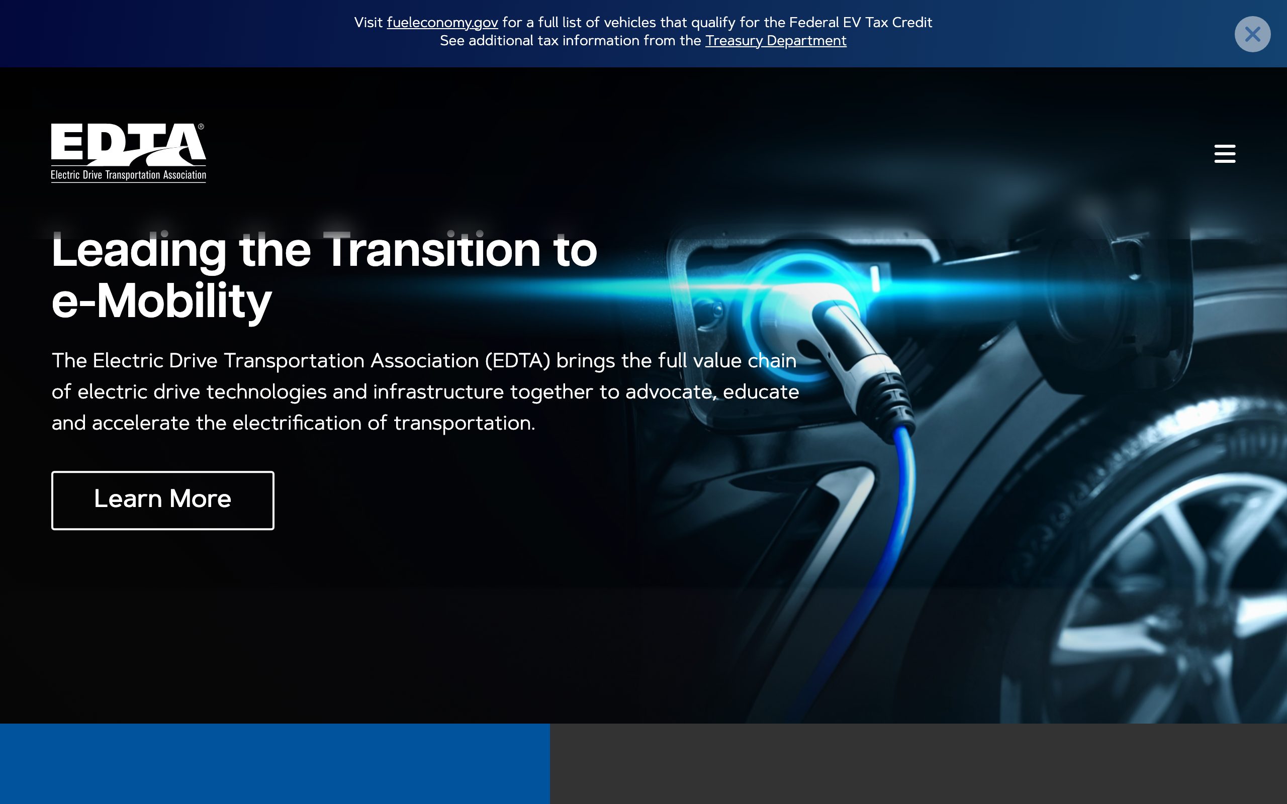 Electric Drive Transportation Association homepage