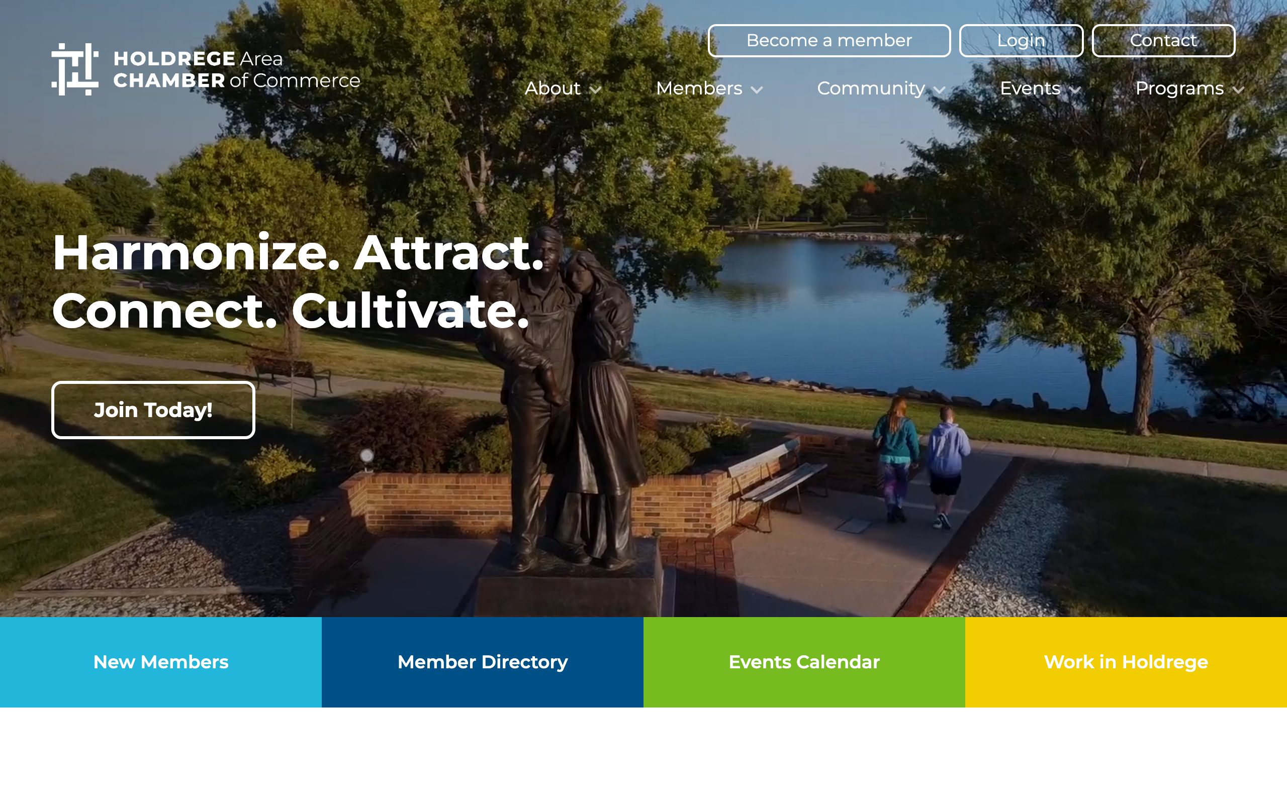 Holdrege Area Chamber of Commerce homepage